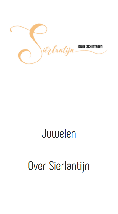 Mobile image of the Sierlantijn project homepage